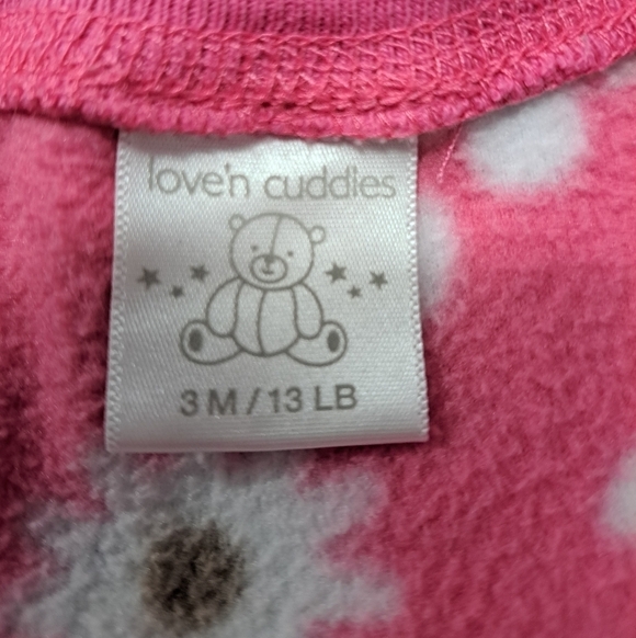 Love & Cuddles Sleep Sack/Bunting Size 3 mo. - Picture 7 of 7